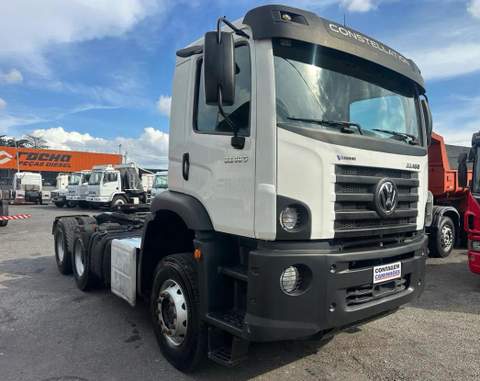 Caminhão VW Constellation 33.460 6x4 Traçado 2022 Completo Baixo KM