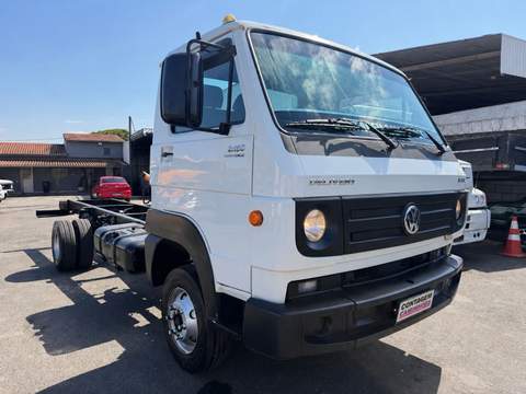 VW 8.160 Delivery Completo | Apenas 100.000 KM Originais – Raridade branco — Contagem Caminhões