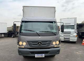 Caminhão Mercedes-Benz Accelo 1016 2013 6x2 Truck com Baú 6,50m — foto 6 do anúncio na Contagem Caminhões