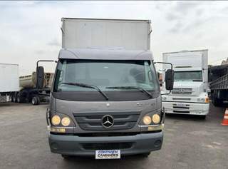 Caminhão Mercedes-Benz Accelo 1016 2013 6x2 Truck com Baú 6,50m — foto 17 do anúncio na Contagem Caminhões